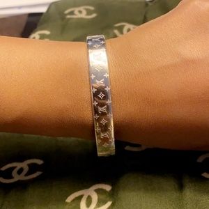 Louis Vuitton Nanogram Cuff Bracelet